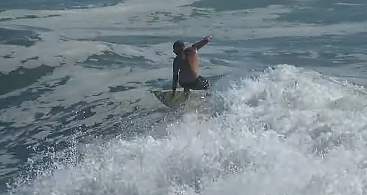 Working the inside section as the wave folds toward the beach, Blaketown - Cobden surf spot, West Coast South Island, New Zea