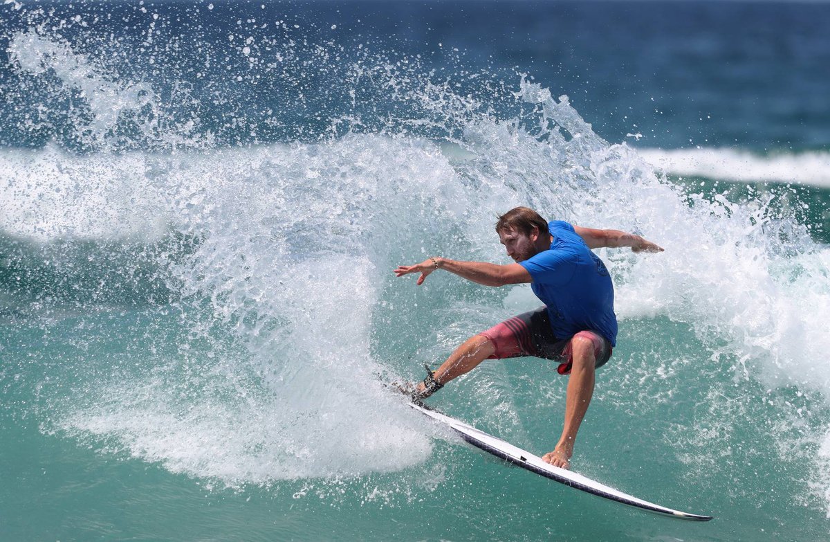 Punchy banks on a clean E swell, Ocean Beach surf spot, Northland East, New Zealand.
