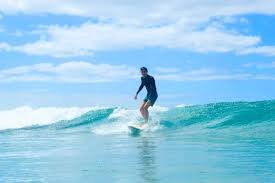 A soft inside wave at the gentle end, Orewa surf spot, Auckland / Rodney, New Zealand.