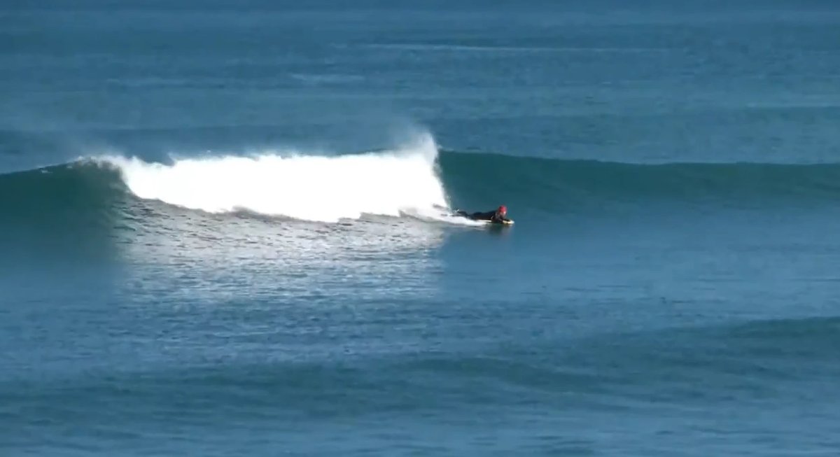 Solo longboarder on a small Port Waikato day. Winter weekday mornings here are one of the most underrated experiences within 