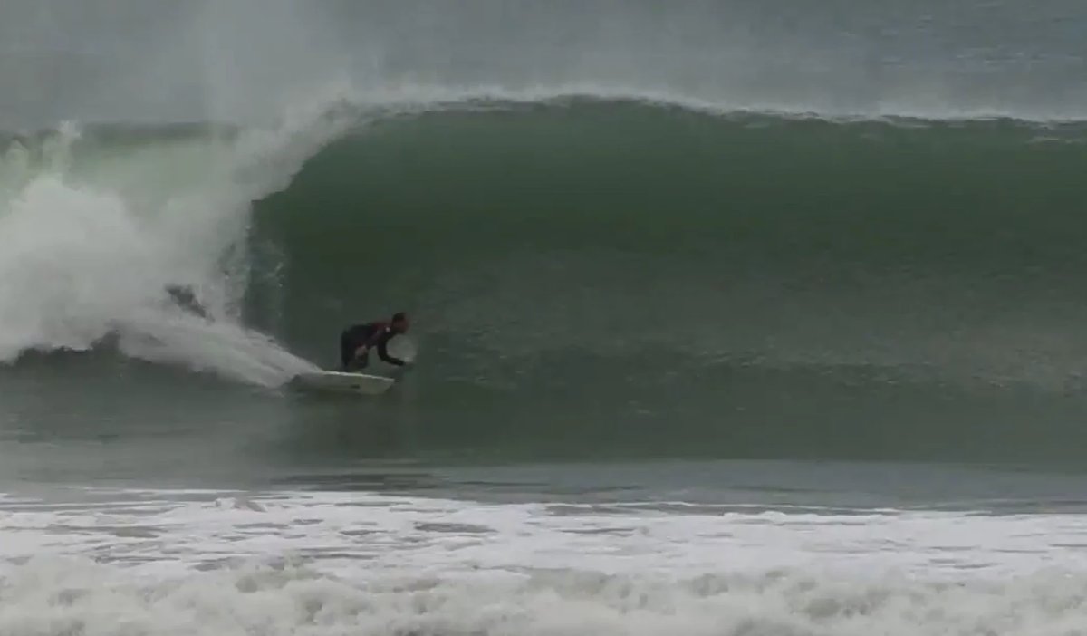 Wainui Beach surf, Wainui Beach surf spot, Gisborne / East Cape, New Zealand.